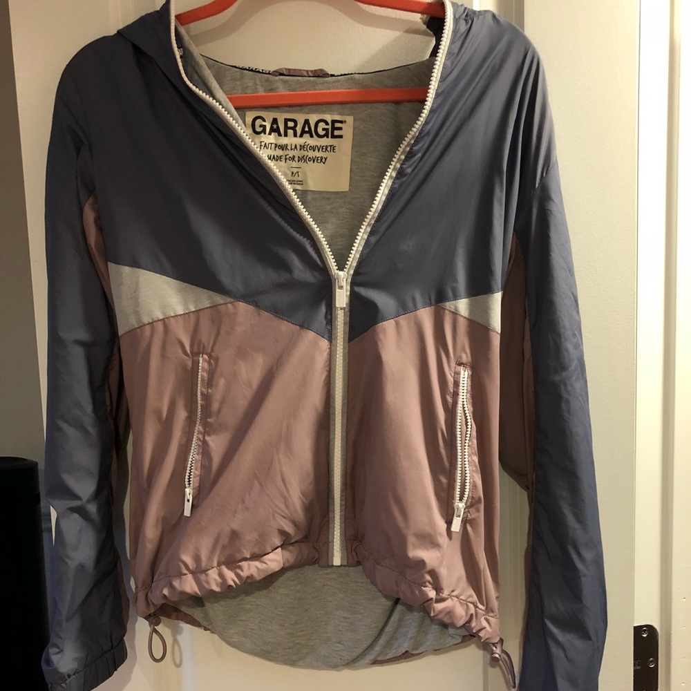 mauve and purple/gray never worn before new jacket